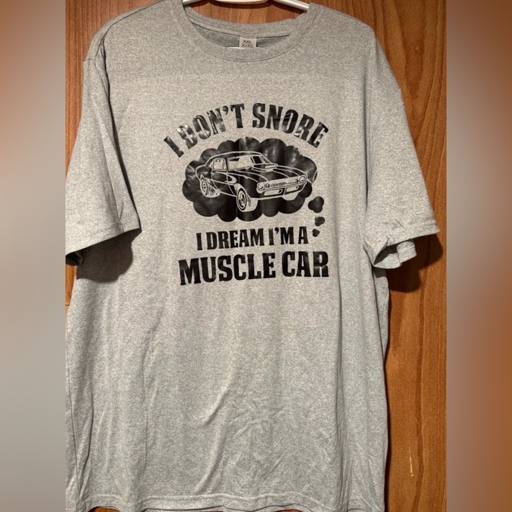 Mens Gray Funny Graphic T-Shirt XXL  New without Tag